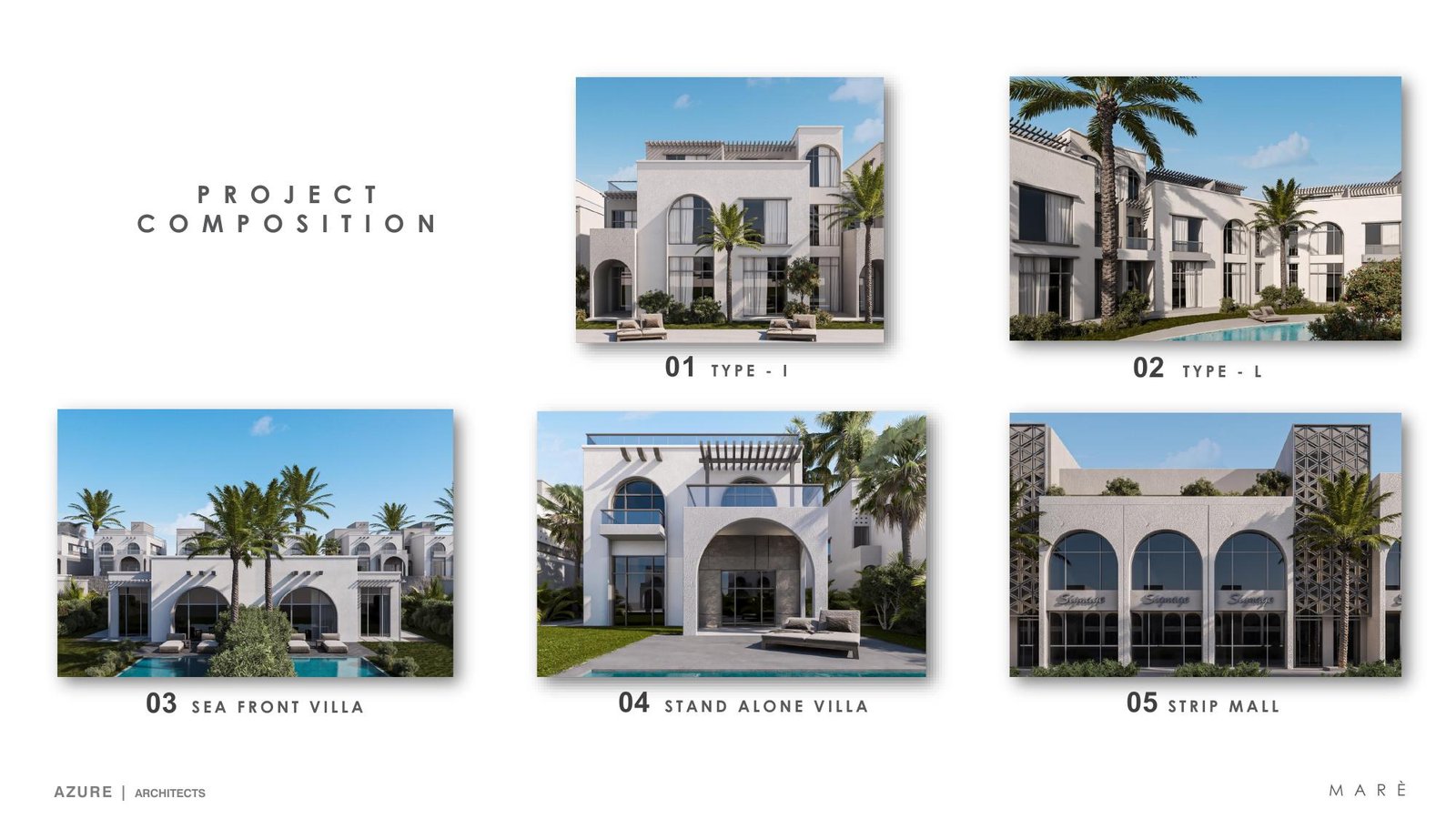 Mare Compound residential project composition